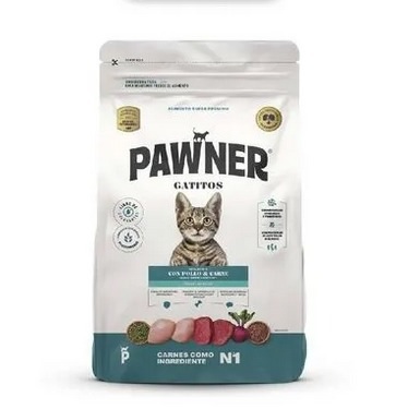 Pawner Gatitos sabor Pollo y Carne 8kg